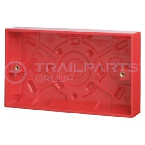 round metal back box|metal pattress box screwfix.